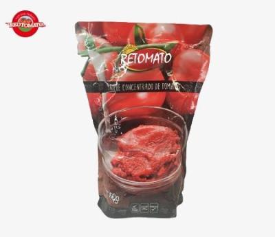 China Stand Up Sachet Tomato Paste 1100g 30%-100% Purity Sweet And Sour for sale
