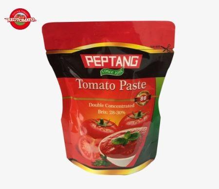 Quality Stand Up Sachet Tomato Paste 1100g 30%-100% Purity Sweet And Sour for sale