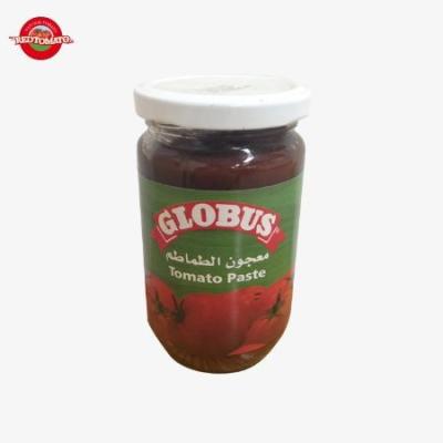 中国 300ml グラス トマトペスト 30%-100% 純度 美味しく濃縮 販売のため