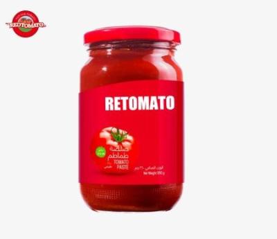 Chine Paste de tomate ISO 580 ml délicieusement concentrée 30% à 100% de pureté à vendre