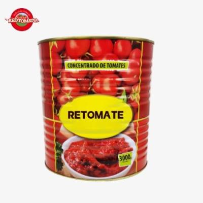 China 3kg Canned All Natural Tomato Paste No Additives Sweet And Sour for sale