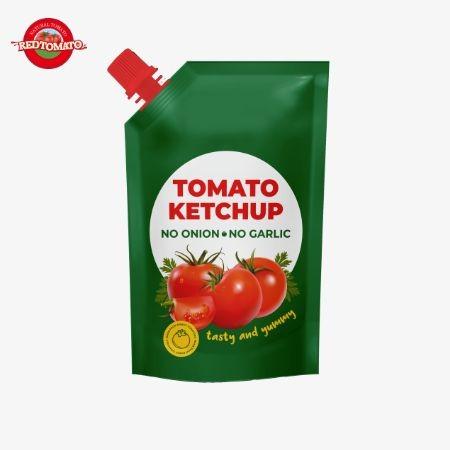 Quality 1% Brix Sachet Ketchup 210g Pure Natural Flavour For French Fry Dipping Sauce for sale