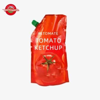 China Deliciosos bolsillos de ketchup 400 gramos pequeños para llevar y usar sin esfuerzo en venta