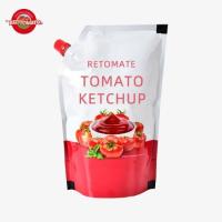 china Pure Natural Sachet Tomato , Convenient 1100g Bag Ketchup Sweet And Sour