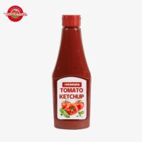 Quality Red Bottle Ketchup 600g Pure Natural Flavour For Burger And Sandwich Condiment for sale