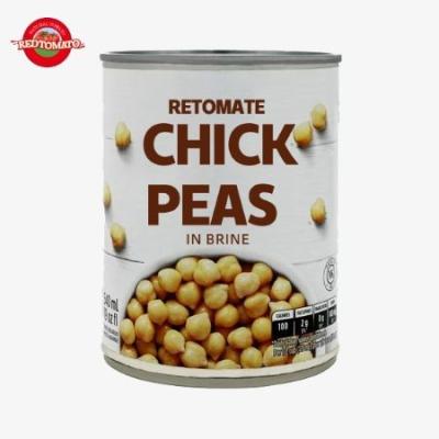 China Natural Canned Chick Peas , 3Kg Pure ISO Certificate Chickpeas In Brine for sale
