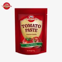 china Stand Up Sachet Tomato Paste , Storage Convenient 70g Tomato Paste