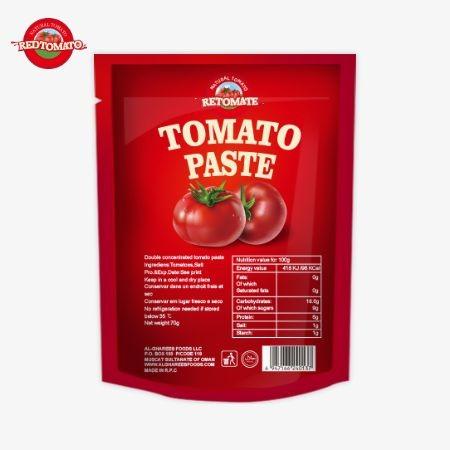 Quality 340g Red Tomato Paste Stand Up Sachet Convenient And Delicious for sale