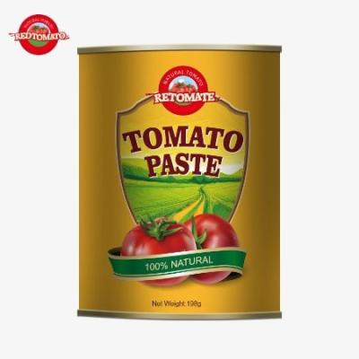 China The 198g canned tomato paste is in compliance with ISO HACCP and BRC food FDA for sale