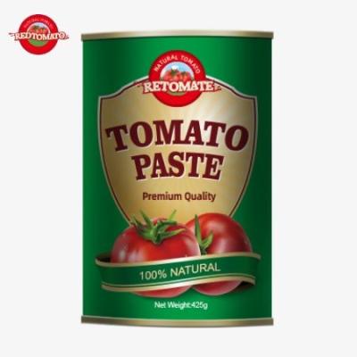 China 425g Tomato Paste Cans Adheres To Global Standards Set By ISO HACCP BRC And FDA Regulations en venta