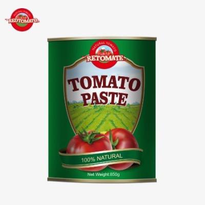 Chine China Food Double Concentrate No Additives Delicious Easy Open 850g Canned Tomato Paste à vendre