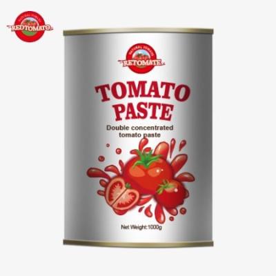 China Manufacturer Specializing In 1000g Tin Cans For Packaging Tomato Paste for sale