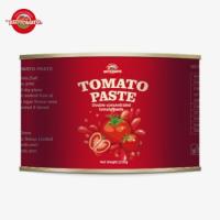 Quality Tomato Factory 28-30% Brix Canned Tomato Paste 2200g Tin Tomato Paste High Fresh Quality for sale