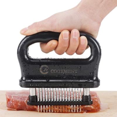 China Custom LOGO Meat Tenderizer With 48 Stainless Steel Bladers Steak Tenderizer for sale