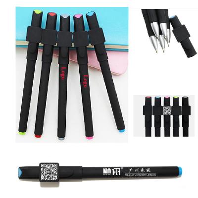 China QR Code Hand Writing Pens Plastic Material Roller Ball Pens for sale