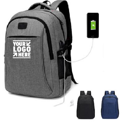 China Customized Grocery Tote Bags  Laptop Backpack With Usb Charging Port School College Backpack for sale
