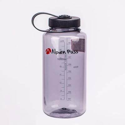 Cina Bottiglia tritan libera su ordinazione su ordinazione di sport della bottiglia di acqua della bocca del nalgene BPA di Logo Imprint 32oz ampia con la maniglia in vendita