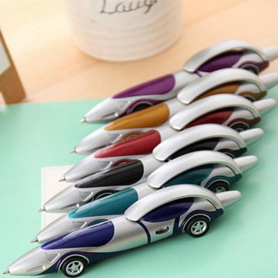 China Funny Novelty Design Hand Writing Pens Racing Car Ballpoint Pen for sale