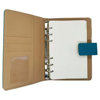 China Custom Embossed PU Leather Notebook  Budget Binder Planner for sale