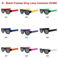 Quality Outdoor Slap Folding UV Blocking Sunglasses Custom Logo Shades for sale