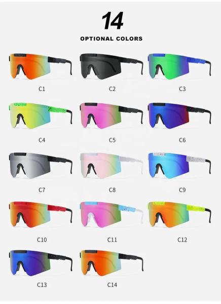 Quality Polarized Lens Cycling UV Blocking Sunglasses Outdoor Windproof Cycling Glasses for sale