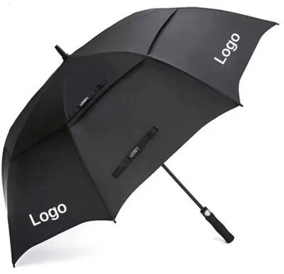 China Custom Print Wind Resistant Umbrella With Logo Windproof Serveral Colors for sale