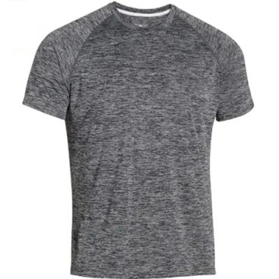 China Os homens aptos magros do Gym exterior ostentam a luva curto de secagem rápida dos t-shirt à venda