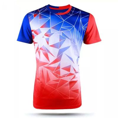 Китай Изготовленное на заказ 100% полиэстер охлаждает быстрые сухие футболки хлопка марафона продается