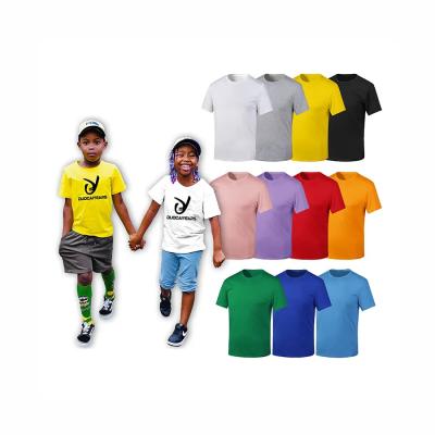 China Do menino ocasional gráfico dos t-shirt do algodão da forma da menina criança desproporcionado orgânica à venda