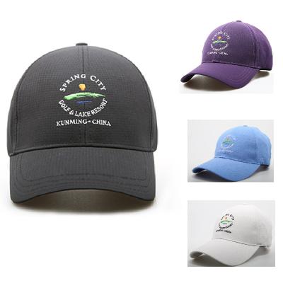 中国 速い乾燥したゴルフ屋外の注文のロゴの帽子の刺繍の運動野球は合った 販売のため