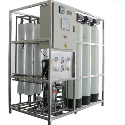 Quality 500lph 4040 X 2 Reverse Osmosis Water Purification System Machine for sale