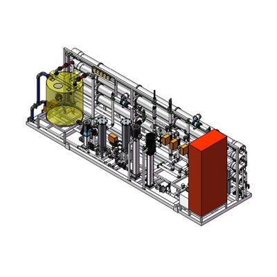 Quality SWRO Membrane 8040 4040 Reverse Osmosis System For Industrial Water And Sewage for sale