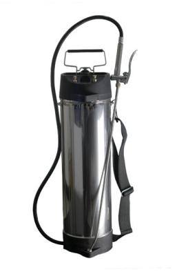 China Home Depot Stainless Steel Sprayer 2 Gallon , Lock On Metal Chemical Sprayer for sale
