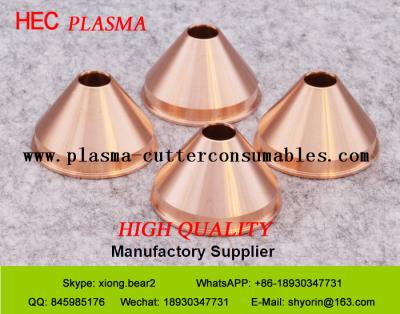 China Materiales consumibles 0558006130, recambios de la antorcha de plasma del metal de ESAB de Esab del casquillo del escudo en venta