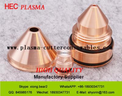 China Serviço do OEM dos materiais de consumo do corte do plasma do tampão 0558006166 do protetor de Esab PT-36 à venda