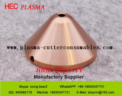 China Plasma Cutter Swirl Gas Cap 11.833.101.157 V4345 For Kjellberg Plasma Consumables for sale