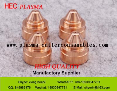 China Plasma Cutter Nozzle 969-95-24180 1.1mm For Komatsu Plasma Torch Consumables for sale