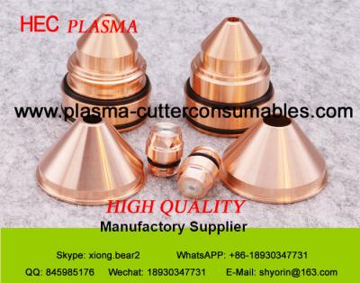 China Nozzle Type Air Plasma Cutting Machine Consumables For Esab Plasma Machine Compatibility for sale