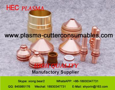 China Plasma Cutting Consumables 275A Kaliburn Mild Steel Nozzle 277269 / Electrode 277270 / Shield 277263 for sale