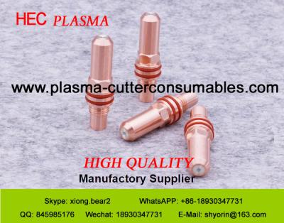 China Plasma Cutter Parts Spirit 400 Mild Steel 400A Nozzle 284124 / Electrode 284125 / Shield 284123 for sale