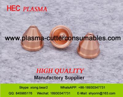 China PT-37/PT-38 Esab Plasma Machine Consumables Nozzle 0558004879 0558005219 0558008417 for sale