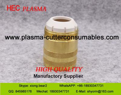 China 0004470045 (37082) Esab-Plasma-Maschinen-Verbrauchsmaterialien Esab-Düse, die Kappe behält zu verkaufen