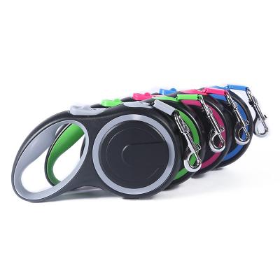 China Strong Dual Retractable Pet Leashes  With Short - Stroke Braking System for sale