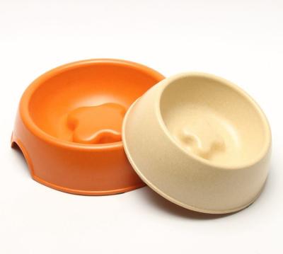 China Degradable Dog Feeding Bowls To Slow Eating /  Dog Food Slow Feed Bowl for sale