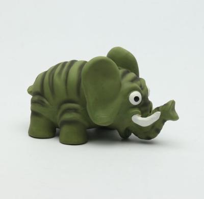China Lovely Stuffed Rubber Elephant Dog Toy Customized Size ODM Services for sale