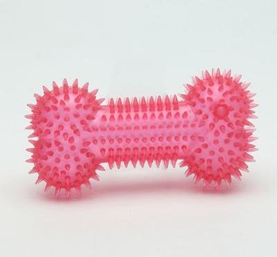 China Customize Pink Plastic Toy Dog Bones ODM Service BSCI Certification for sale