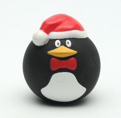 China Cute Vinyl Penguin Squeaky Dog Toy Environmental Friendly ODM Service for sale