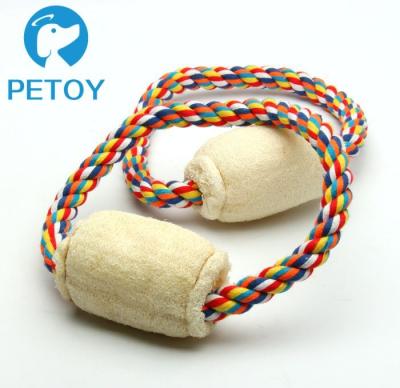 China Interactive Cotton Durable Pet Toys Eco - Friendly Customized Color for sale