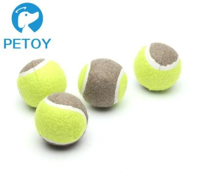 China Outdoor Pet Training Durable Pet Toys / Large Tennis Balls For Dogs for sale