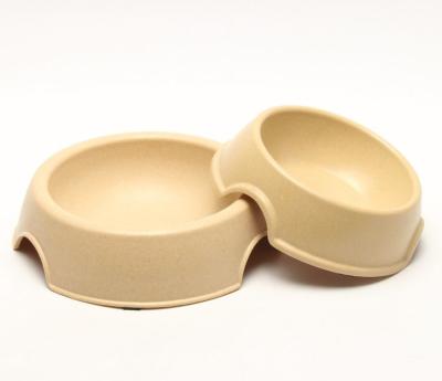 China Eco - Friendly Bamboo Pet Products Bowl / Custom Dogs Cat Feeding Bowls for sale